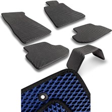 Evanotion Citroen C5 Aircross Uyumlu Araca Özel Akıllı Paspas Eva Paspas Hücreli Paspas Lacivert