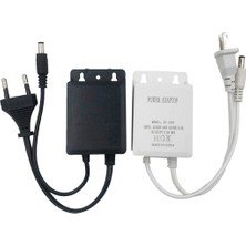 Spibicyy 12V 2A Güç Adaptörü Su Geçirmez Güç Gözetim Kamerası Yağmur Geçirmez Güç Adaptörü Işık Şeridi Kaynağı Abd Fişi Beyaz (Yurt Dışından)