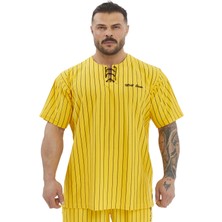 Oversize Pamuk Tişört, Bağcıklı Rag Top Big Sam 3371