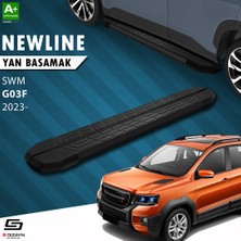 S-Dizayn SWM G03F NewLine Siyah Yan Basamak 193 Cm 2023 Üzeri A+ Kalite