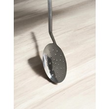 Çelik Servis Kevgiri -31 cm Paslanmaz ve Kararmaz