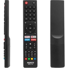 HUAYU KL RM-L1718 CHANGHONG NETFLIX-YOUTUBE-PRIME VIDEO-GOOGLE PLAY TUŞLU UNIVERSAL LCD LED TV KUMANDA