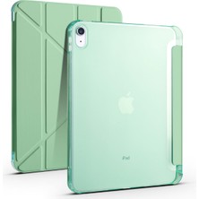 Zore ​​Apple iPad 11.nesil 2025 Kılıf Tri Folding Kalem Bölmeli Standlı Kılıf - Mor