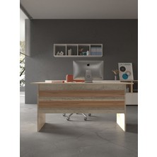 Myniture Home & Living Festival Ofis Masası - OFİS-1-8-6-140 x 60 Beyaz - Çam