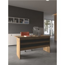 Myniture Home & Living Festival Ofis Masası - OFİS-1-2-4-120 x 90 Beyaz - Antrasit