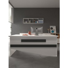 Festival Ofis Masası - OFİS-10-1-4-120 x 90 Beyaz - Antrasit