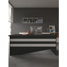 Festival Ofis Masası - OFİS-4-4-1-180X60 Beyaz - Beyaz