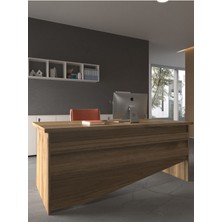 Festival Ofis Masası - OFİS-4-2-2-180X75 Beyaz - Ceviz