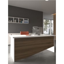 Festival Ofis Masası - OFİS-5-1-2-120 x 60 Beyaz - Ceviz