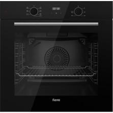 Ferre Flowart Ventora Plus Siyah 3'lü Ankastre Set ( QBL63CS-SS205-D077 )