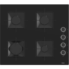 Ferre Flowart Ventora Plus Siyah 3'lü Ankastre Set ( QBL63CS-SS205-D077 )