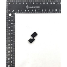 Boncadas 6x12 Mm Deri Bileklik Kiliti Oval Mıknatıslı Kilit (5 Adet)