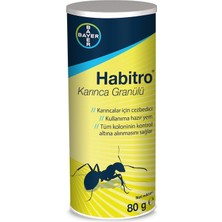 Habitro Zehirli Karınca Yemi Granül 80 gr