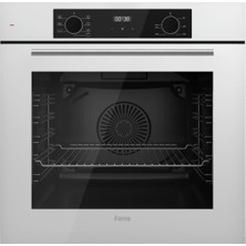 Ferre Flowart Ventora Plus Beyaz 3'lü Ankastre Set ( QBL63CB-SS206-D078 )
