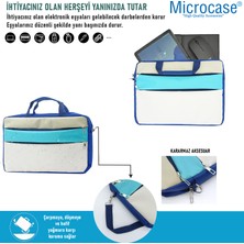 Microcase Samsung Galaxy Tab S10 Ultra ile Uyumlu Tablet Çanta+Bluetooth Klavye+Mouse+Tablet Standı SIYAH-AL4840