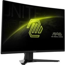 Msı 27" Mag 274CQF 2560X1440(WQHD) Curve 1500R Rapıd Va 180HZ 0.5ms(gtg) Adaptıve-Sync Gamıng Monitör