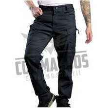 Erkek Siyah Outdoor Tactıcal Pantolon