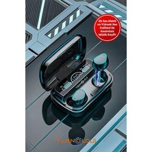 Bluetooth Kulaklık Earbuds Kulak Içi LED Göstergeli Powerbankli Kablosuz Wireless V5.1