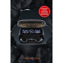 Bluetooth Kulaklık Earbuds Kulak Içi LED Göstergeli Powerbankli Kablosuz Wireless V5.1