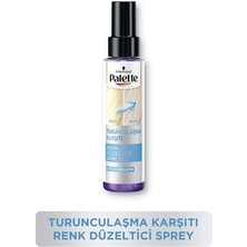 Turunculaşma Karşıtı Palette Renk Düzeltici Sprey 100 ml Canlı Renkler İçin Etkili Formül