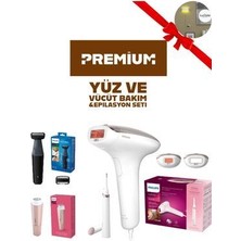 Premium Yüz ve Vücüt Bakım & Lazer Epilasyon Seti,tüy Alma, Kalem Düzeltici Full Set+ Lambaderhediye