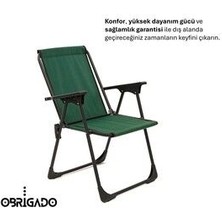 Katlanır Kamp Piknik Bahçe Plaj Sandalyesi Dayanıklı Lüks Kolay Taşınır Ergonomik Katlanır Sandalye