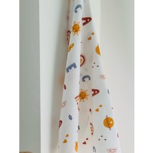 Ft Baby Collection Pamuk Müslin Bebek Battaniyesi  Müslın Örtü 80  x  90 Cm