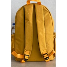Nemo Bags Hardal Orta Boy Okul Çantası Laptop ve Seyahat Sırt Çantası Su Geçirmez Ayıcık Anahtarlık Hediyeli