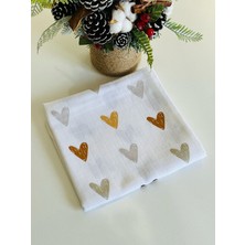 Ft Baby Collection Pamuk Müslin Bebek Battaniyesi  Müslın Örtü 80  x  90 Cm