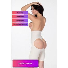 Iz Göstermeyen Yüksek Bel Kalça Popo Dikleştirici Toparlayıcı Korse