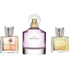 Viva La Vita Edp 50 ml - Far Away Edp 30 ml - Incandessence Edp 30 ml Kadın Parfüm Set 3982984981452