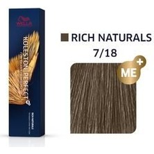 Koleston Perfect Me+ 7/18 Rich Naturals Kalıcı Saç Boyası 60ML