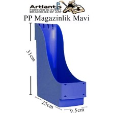 Artlantis Plastik Magazinlik 1 Adet Plastik Kutu Klasörü Magazinlik A4 Dosya ve Masa Düzenleyici Sınıf Ev Ofis