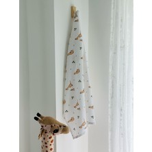Ft Baby Collection Pamuk Müslin Bebek Battaniyesi  Müslın Örtü 80  x  90 Cm