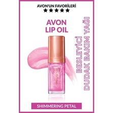 Avon ''True'' Nourishing Dudak Yağı 7 Ml Pembe Renkli Shimmering Petal Bitiş ile Besleyici Etki