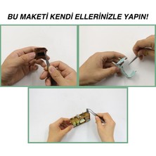 Minyatür Maket Seti: Çiçek Köşesi & Kek Istasyonu | Çiftli Paket |dıy Hobi Seti