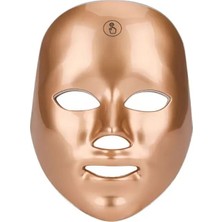 Şarjlı Foton Terapi Mezoterapi Maskesi 7 Renk Multifonksiyonel LED Yüz Maske Sarı