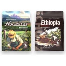 Kaffee Schütz Honduras & Ethiophia Yöresel Kahve 250g x 2