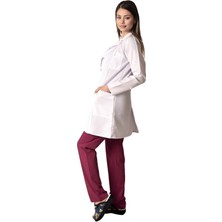 Moriki Kadın Beyaz Doktor Önlüğü