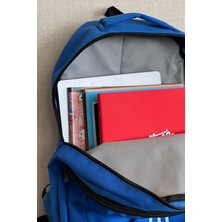 FCSTORE Nemo Bags Açık Mavi  Pink Sırt Çantası Büyük Boy Okul Spor Çantası, 16,9 Inç, 45X30X15CM 24 Lt