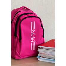 FCSTORE Nemo Bags  Pink Sırt Çantası Büyük Boy Okul Spor Çantası, 16,9 Inç, 45X30X15CM 24 Lt