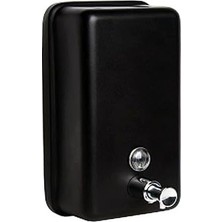 Mcreative Paslanamaz Sıvı Sabunluk Siyah 1000 ml (NV3000S)