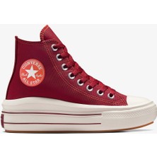 Converse Chuck Taylor All Star Move Kadın Kırmızı Sneaker