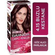 Çarpıcı Renkler 4.15 Buzlu Kestane Kahve Saç Boyası, Demikit