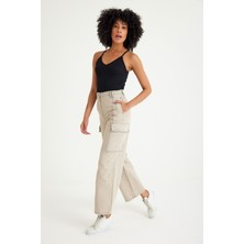 Kutaf Straight Kargo Jean  Pantolon