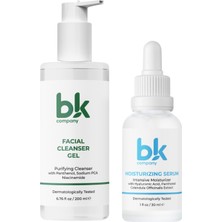 Bk Company Yüz Temizleme Yağı 200 ml - Moisturuzing Serum 30 ml