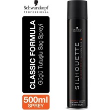 Silhouette Süper Tutucu Kalıcı Saç Spreyi 500 ml