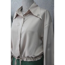 Alisma Moda Saten Gömlek