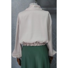 Alisma Moda Saten Gömlek