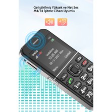 Wkey T200 Tuşlu Cep Telefonu Kameralı Asker Telefonu Yaşlı Cep Telefonu (Kvk Garantili)